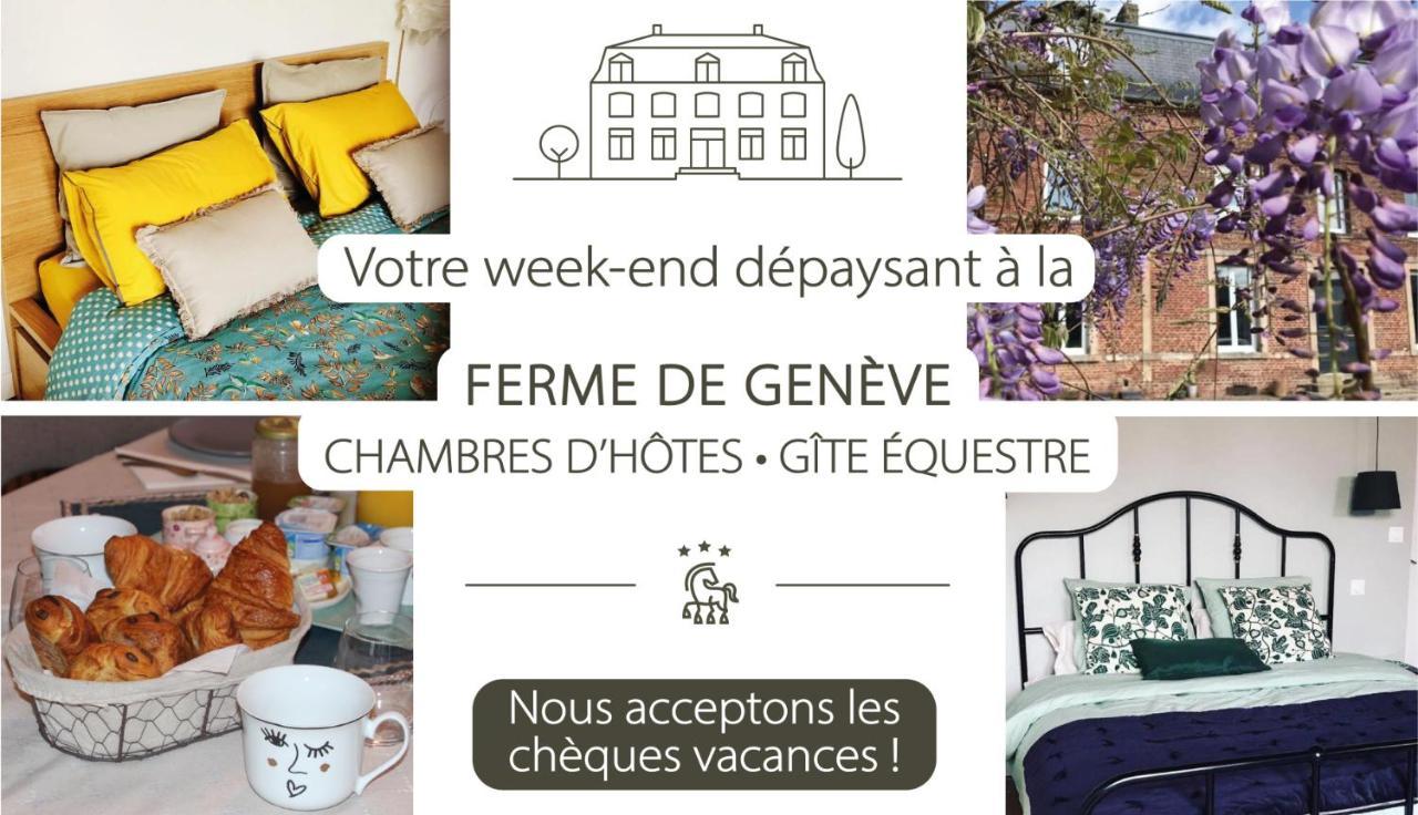 Ferme De Geneve Bed and Breakfast Beaurevoir Eksteriør billede